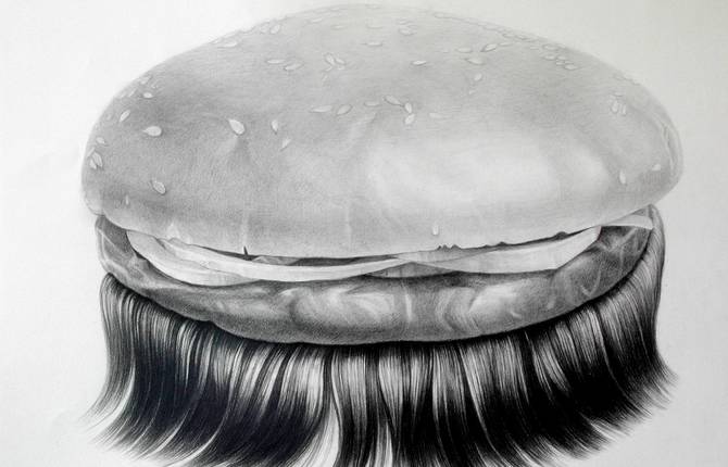 Original « Hairy Objects » Series by Hong Chun Zhang