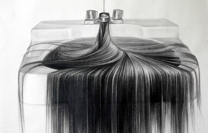 Original « Hairy Objects » Series by Hong Chun Zhang