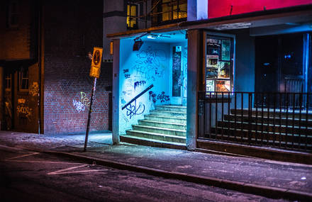 Mesmerizing Shots of Hamburg Streets at Night