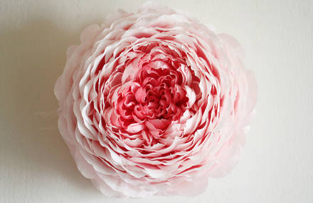 Incredibly Realistic Paper Flowers by Tiffanie Turner