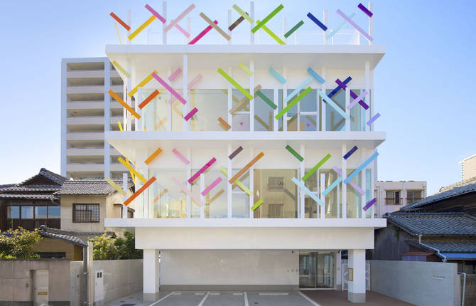 Colorful Kindergarten in Japan