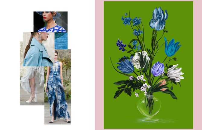 Illustrations Inspired by Haute Couture Spring Summer Collections