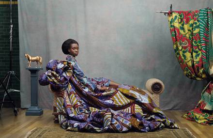 « L’Hommage à L’Art » Series by Koen Hauser & Vlisco