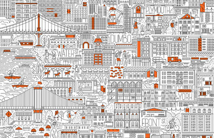 Playful Illustrations of Manhattan