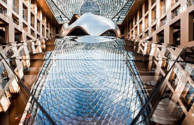 Stunning DZ Bank Building Photography by Nancy Da Campo