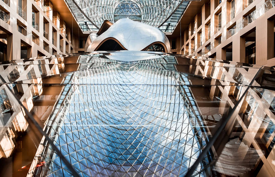 Stunning DZ Bank Building Photography by Nancy Da Campo