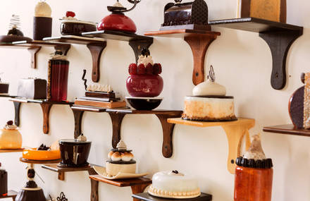 Incredible Porcelain and Glass Pâtisseries by Shayna Leib