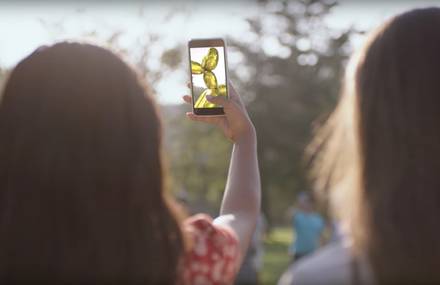 Jeff Koons x Snapchat Augmented Reality Art