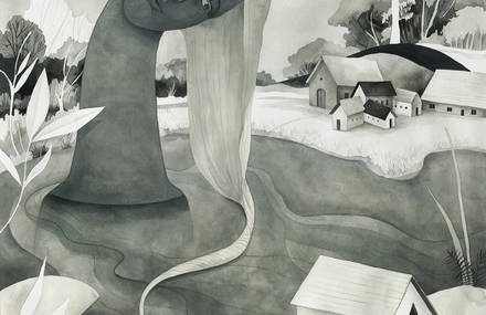 Dreamy Illustrations of Artist Luisa Rivera