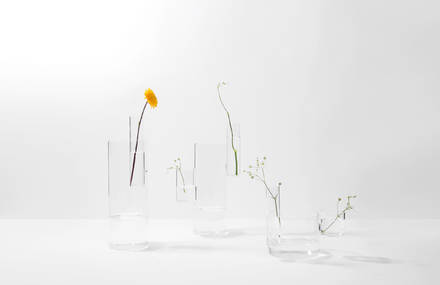 Playful Flower Vases by Designer Moises Hernandez