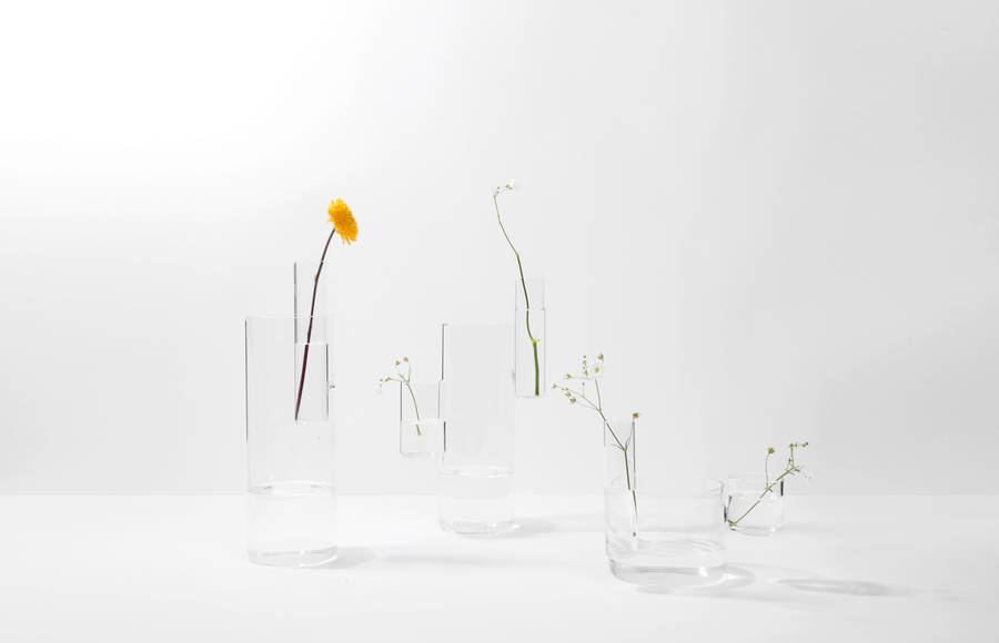 Playful Flower Vases by Designer Moises Hernandez
