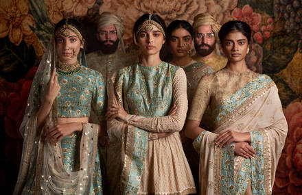 Indian Traditionnal Fashion by Tarun Khiwal
