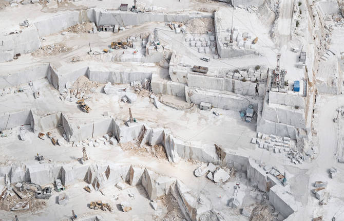 Bewitching Aerial Pictures of Mines by Bernhard Lang