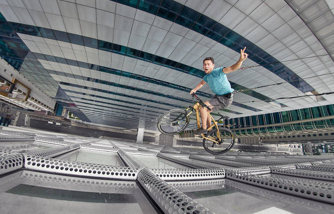 Gravity-Defying Sport Pictures by Benjamin Von Wong