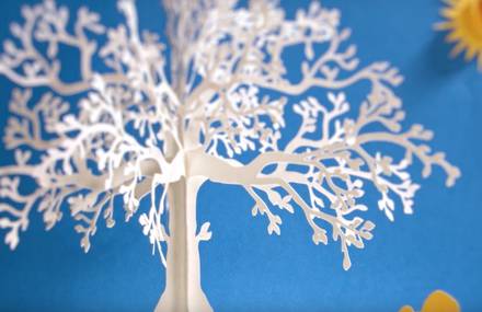 Paper Art Animation by Onlineprinters