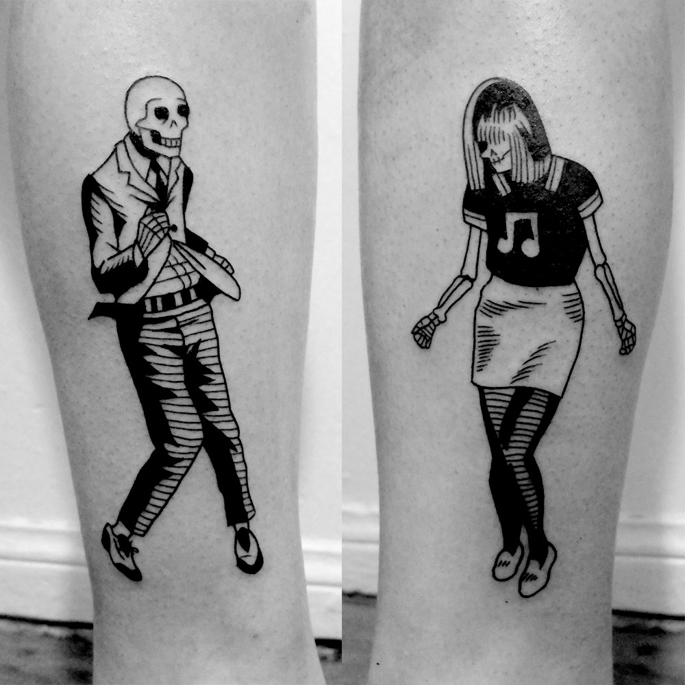 Black and White Expressive Tattoos by Sixo Santos – Fubiz Media
