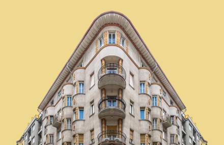 Symmetrical and Surreal Budapest Buildings