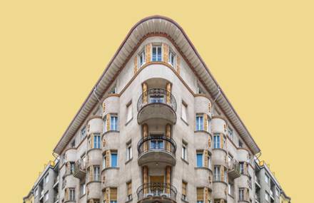 Symmetrical and Surreal Budapest Buildings