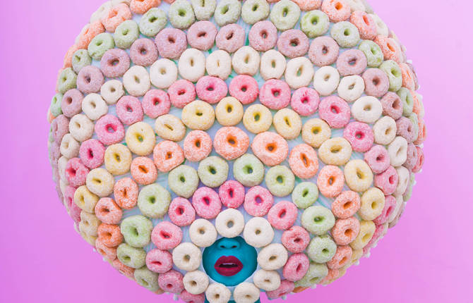 Colorful Culinary Portraits by Enora Lalet