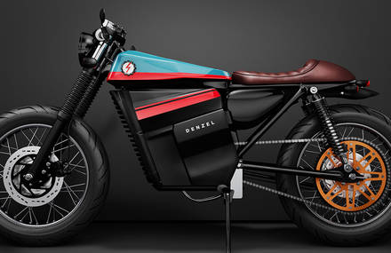 Stunning Honda Electric Cafe Racer Concept