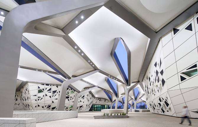Stunning KAPSARC in Riyadh by Zaha Hadid Architects