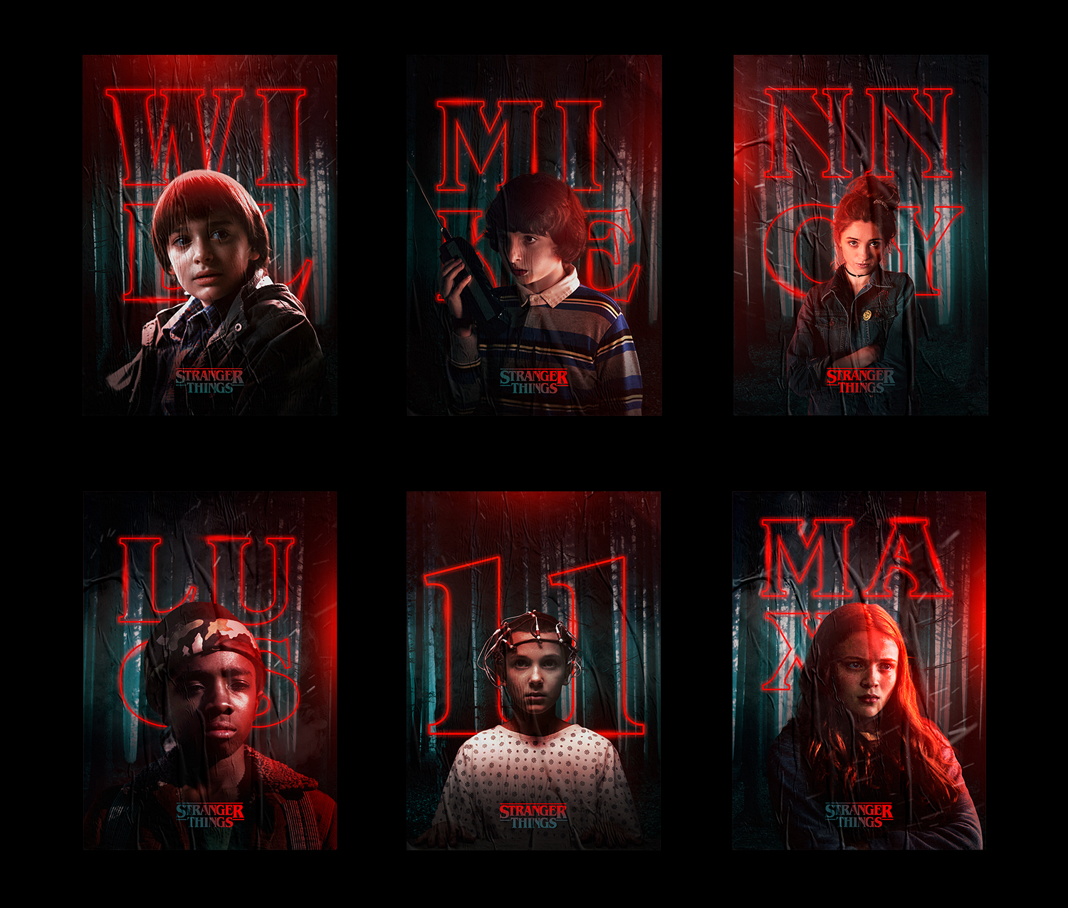 Rigved Sathe Stranger Things Posters (1)