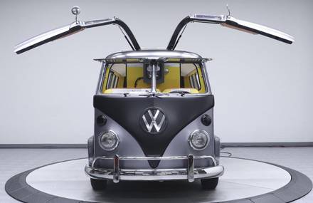 The Famous VW Bus Takes Us Back To The Future