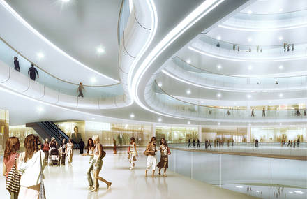 Beautiful Dome-Shaped Mall Project