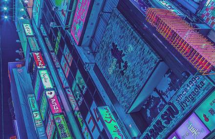 Nightlife in Tokyo’s Streets by Yoshito Hasaka