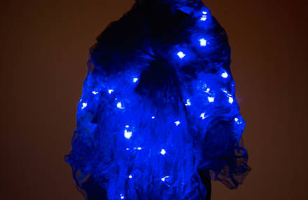 Ethereal and Magical Images Combining Fashion and Light