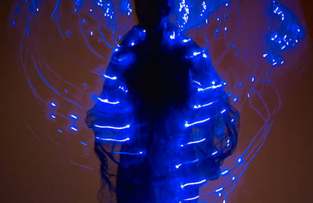 Ethereal and Magical Images Combining Fashion and Light