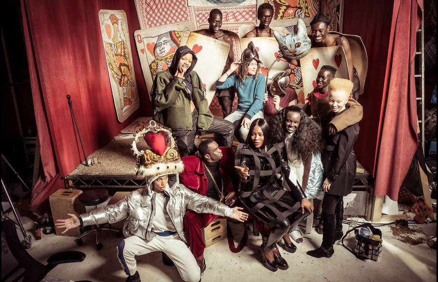 All-Black Cast in Pirelli’s 2018 Calendar by Tim Walker