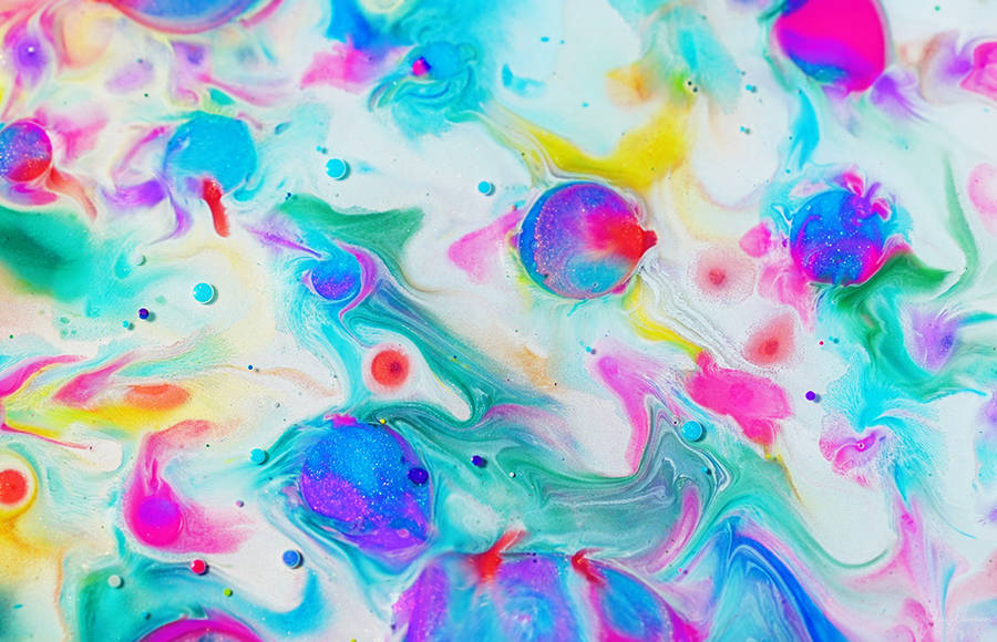 Colourful and Mesmerising Wallpaper Art