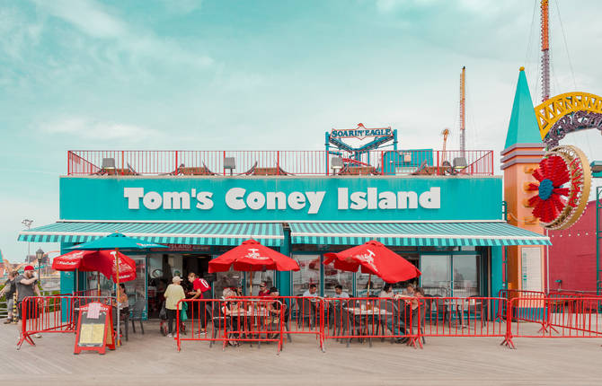 Colourful-Infused Impressions of Coney Island