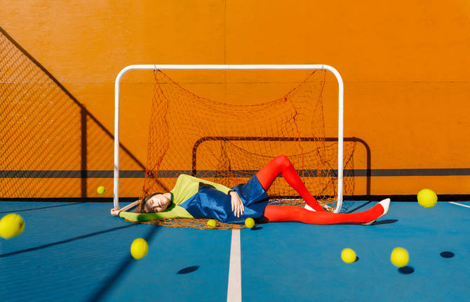 Colourful and Geometric Fashion Photographs