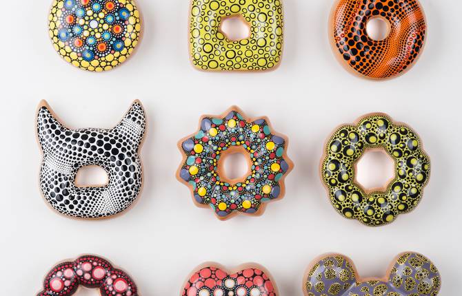 Pop Culture Inspired Ceramic Donuts