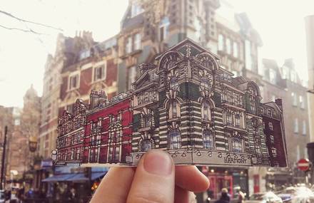 Stunning Tiny Illustrations of London’s Landmarks