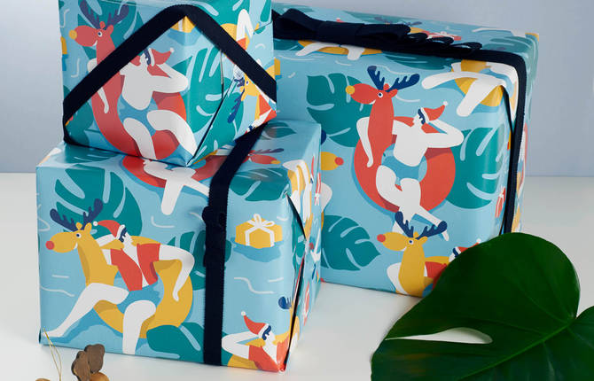 Original and Gorgeous Gift Papers for Christmas