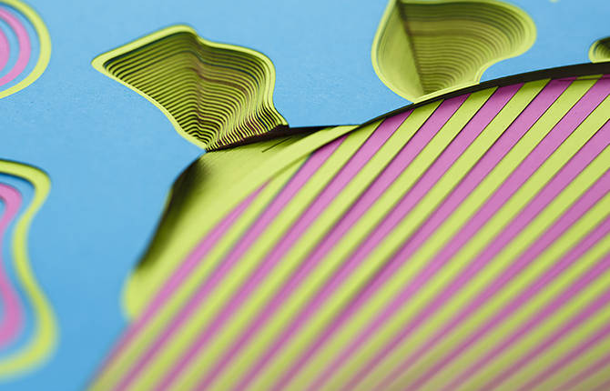 Incredible Layered Paper Typographic Artworks