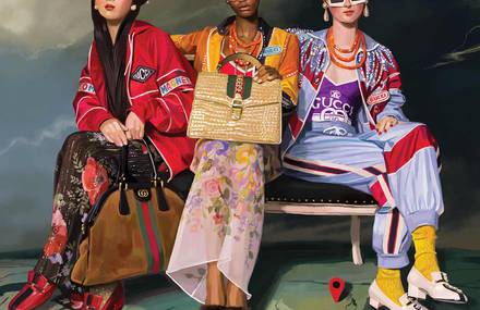 Ignasi Monreal Illustrates Gucci’s SS18 Collection