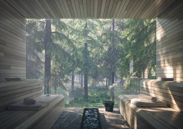 A Quiet Hotel Resort in the Forest – Fubiz Media