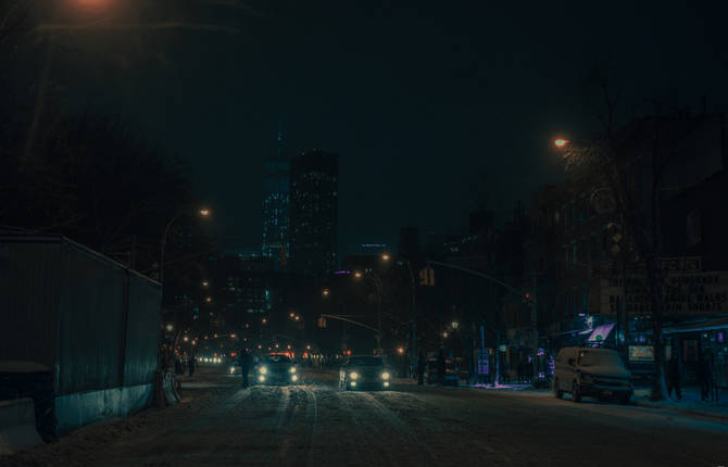 New York in the Snow Photography Series