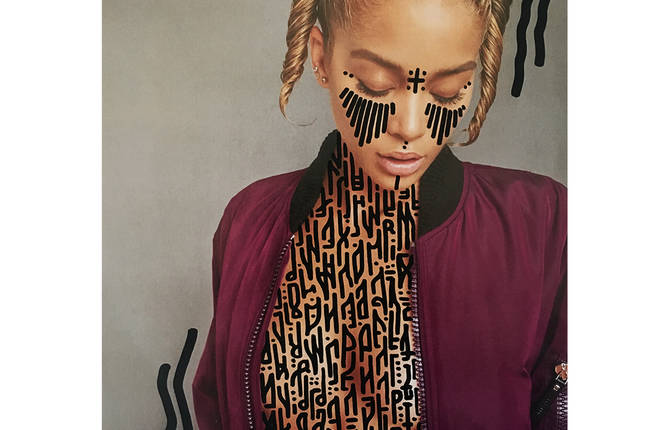 Mesmerizing Typography on Fashion Photographs