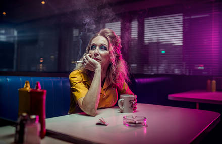 Photographic Series about Smokers Behavior