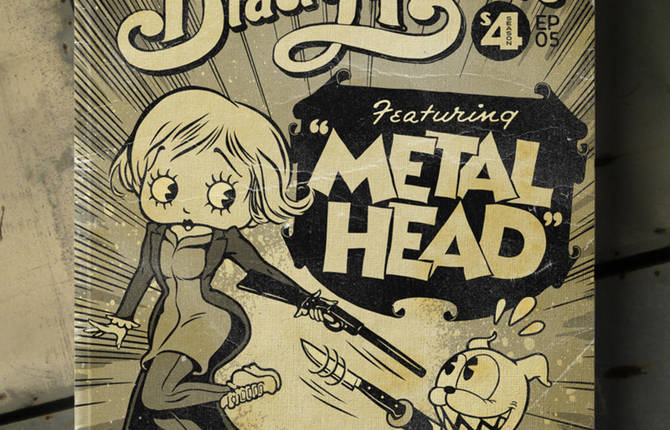 Fictional Comic Book Covers of the TV Series Black Mirror