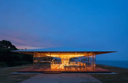 Earthquake-Resistant Coffee House in Shizuoka, Japan