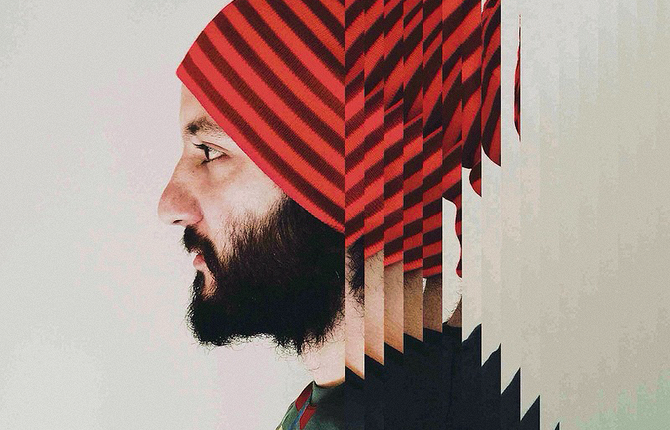 Surreal Stretched-Out and Rearranged Portraits