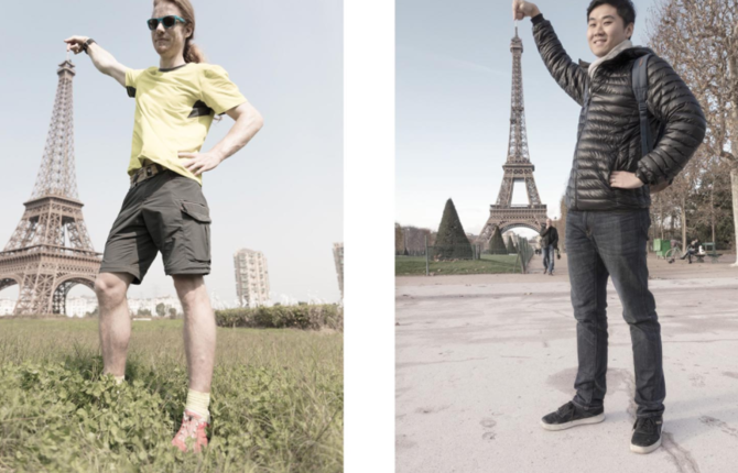 Revealer Snapshots of Paris and Its Chinese Replica