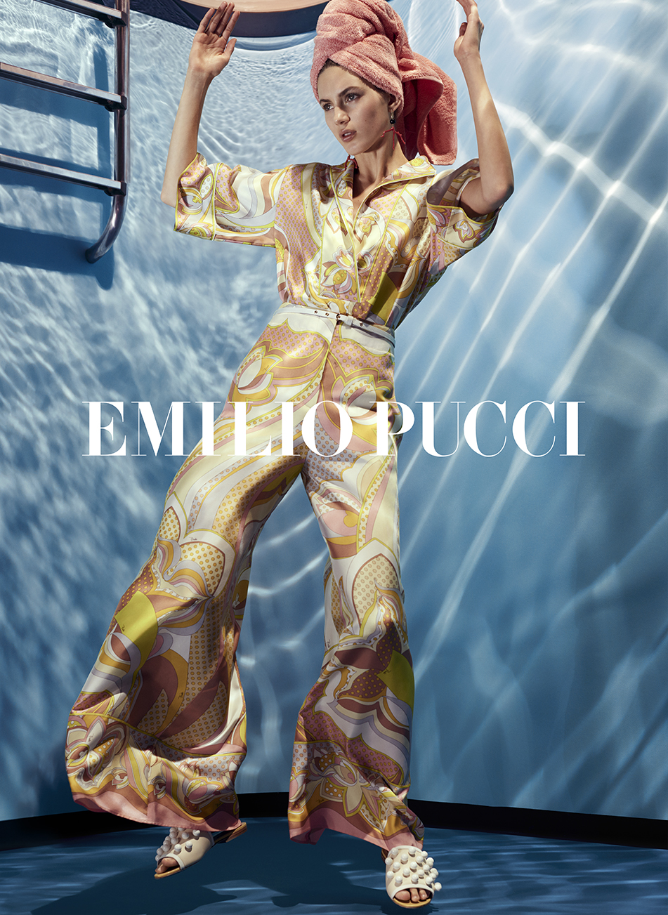 Emilio Pucci SS18 with Valery Kaufman