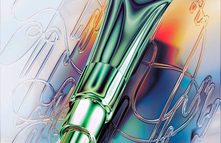 Hypnotic Illustrations Of Cosmetics